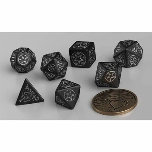 Набор кубиков Ведьмак Йеннифэр - Обсидиановая звезда
