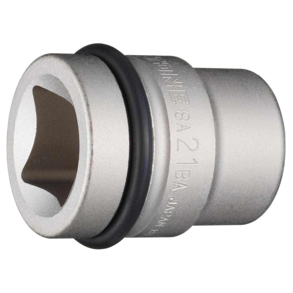TONE Impact Inner Socket 21mm Hex Size 8A-21BA, 25.4mm (1") Drive,