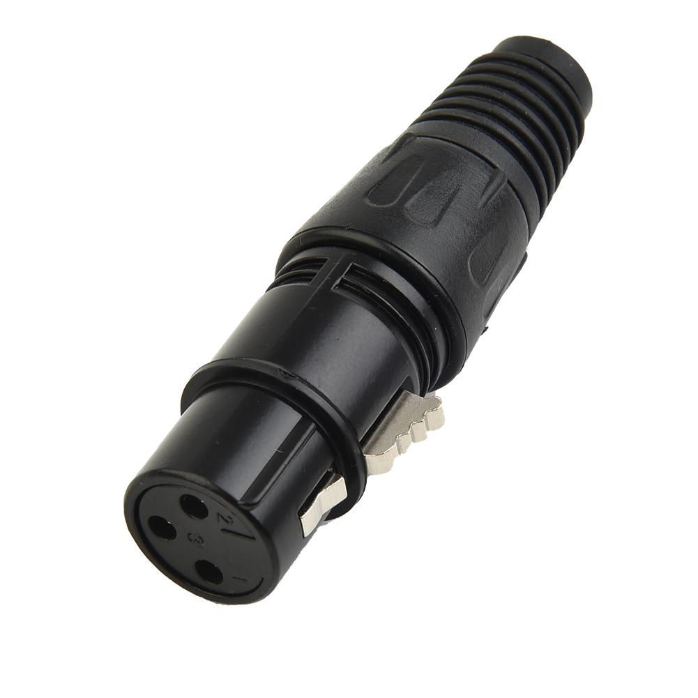 Разъемы XLR 3-контактные мама и папа для микрофонного кабеля 10 пар Предназначены для применений с DMX и микрофонными змеиными кабелями
