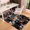 Evan Peters3 Printed Absorbent Washable Carpet, Non-Slip Bathroom Mats, Kitchen Rugs, Yoga Mat,Living Room Entrance, Camping Picnic Rugs
