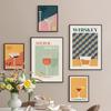 Abstract Cocktail Colorful Modern Posters Prints Canvas Painting Wall Art Pictures for Living Room Bar Kitchen Decor
