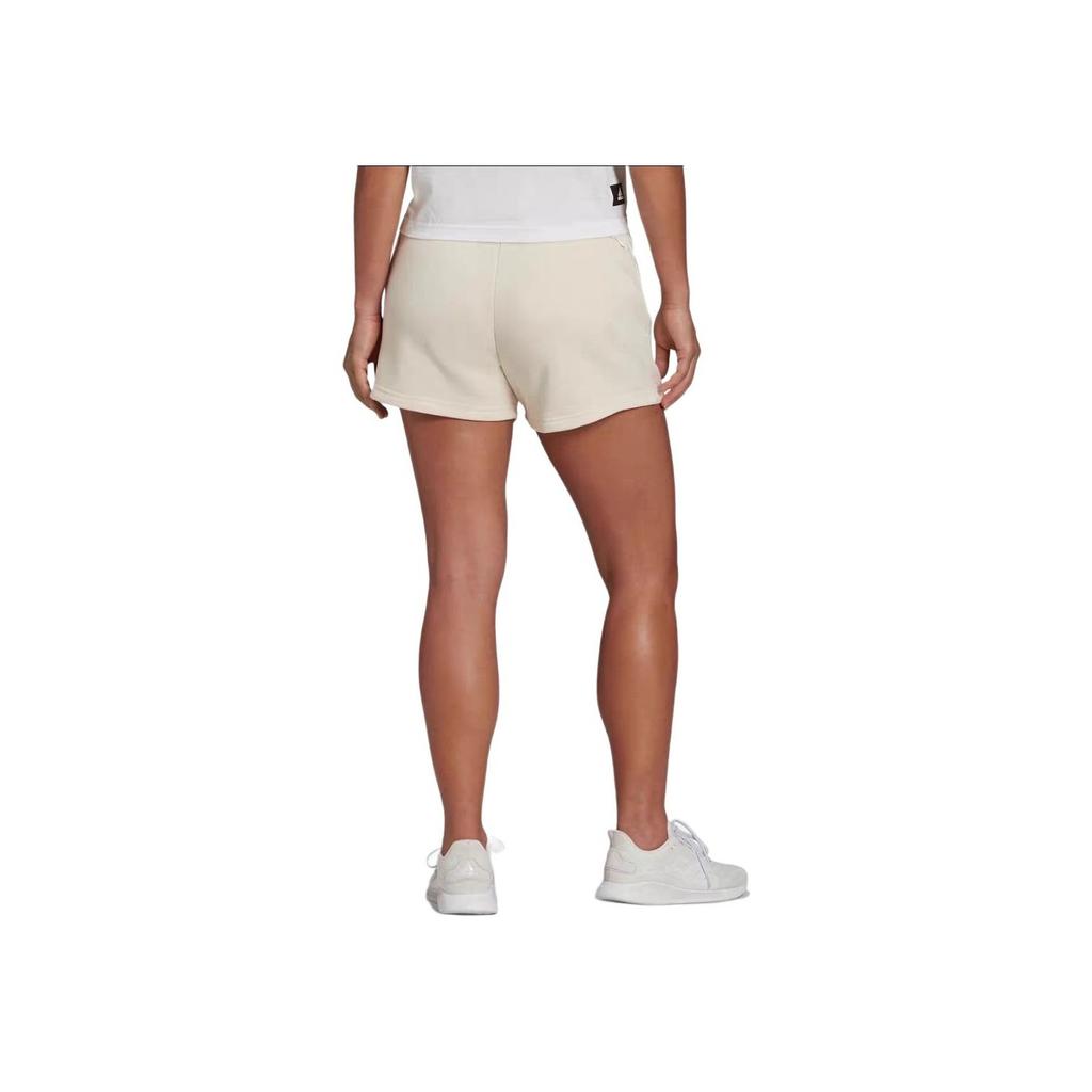 Adidas Шорты на шнуровке в полоску с логотипом, женские брюки, белые HE1666