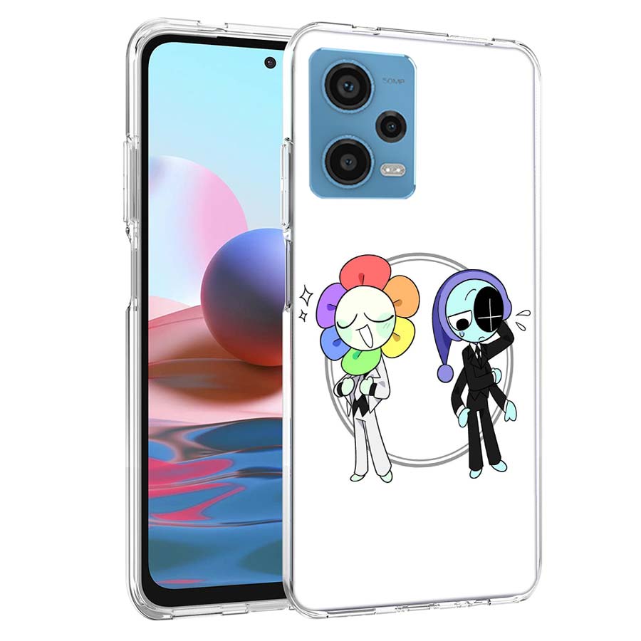 Игровой чехол Dandys World для телефона Redmi Note 13 12 14 15 Pro Plus 13R 11 11T 11E 11S 10 Pro 10S 9 9S, прозрачный силиконовый бампер Capa Ca