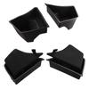 New For Tesla 2024 Trunk Sides Storage Bins Cargo Compartment Bucket With Cover TPE Organizers Car Interior Accessories
