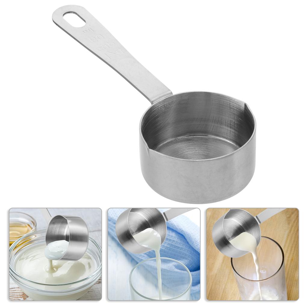 Kitchen Pots Milk Stainless Steel Spoon Small Restaurant Cookware Sauce Mini Coffee Noodle