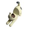 1 Pcs Cute Lazy Bracket Cat Shape Resin Phone Holder Desktop Stand Fixing Mini Portable Multi-functional Holder Decoration