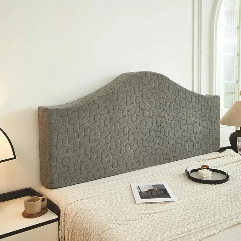 120/150/180/200/220 см Полный комплект изголовья кровати Однотонный защитный чехол для спинки кровати Пылезащитный чехол для изголовья Декор для спальни