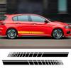 Боковые наклейки на автомобиль для Volkswagen VW Golf MK7 Passat B7 B8 Toyota Yaris C-HR Автомобильная виниловая пленка Автоаксессуары
