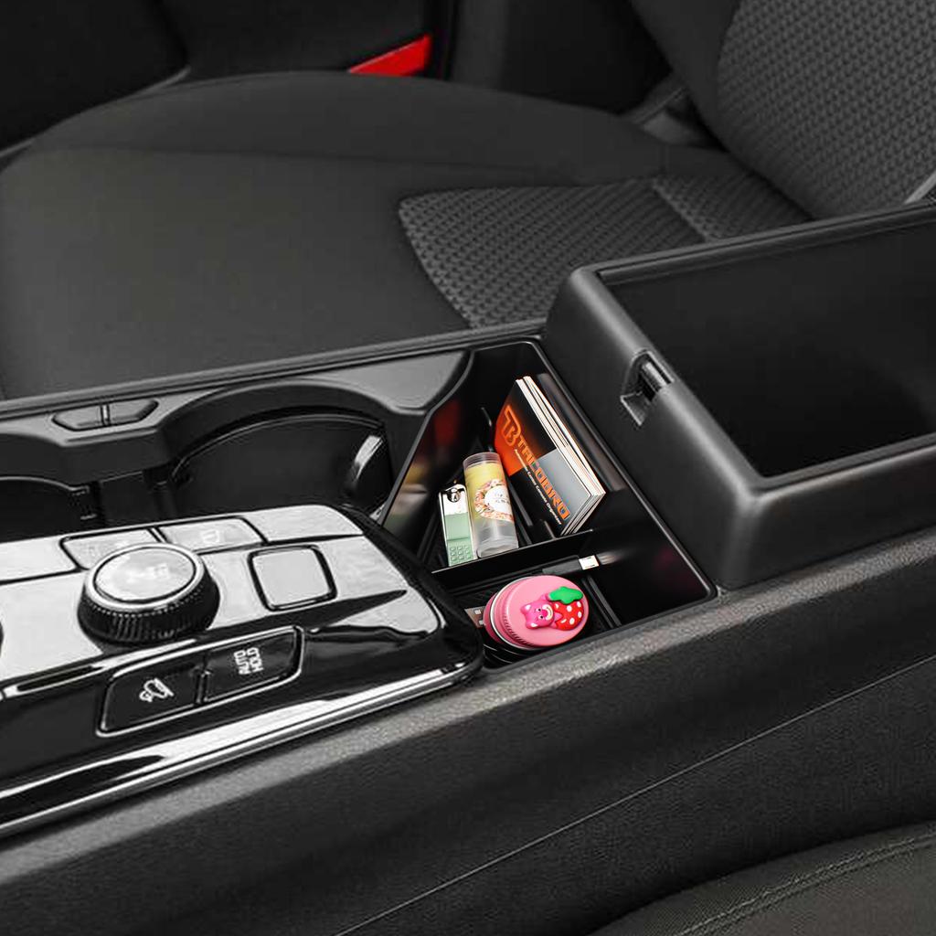 Center Console Tray for Kia Sportage 2025 2025 NQ5 Armrest Storage Car Organizer ABS Accessories Center Console Storage Box