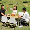 3Pcs Camping Portable Folding Ultralight Storage Table MIni Fishing Chair Picnic Lighweight Furniture Outdoor Picnic Storage