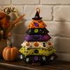 Fall Crafting Kits for Adults DIY Quilted Fabric Tree Kit, Halloween Sewing Craft Creative Gift Lovers Handmade Christmas Hanging Ornament Holiday