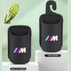 JFTX5 Leather Car Seat Cup Holder Hang Drink Storage Box Accessorie For BMW 1 3 5 7 Series M F01 F20 F10 F13 E52 E53 E60 E93