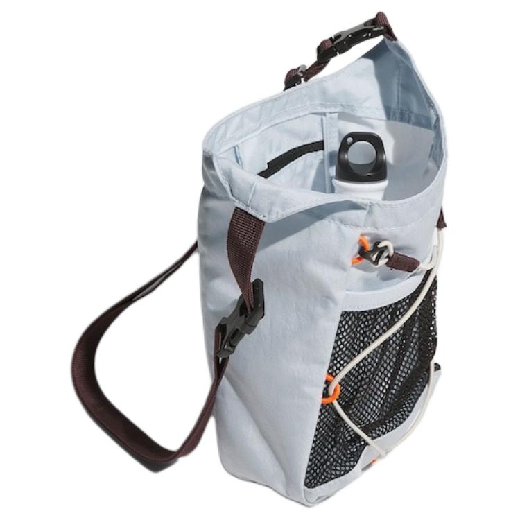 Adidas Recycled Nylon Shoulder Bag, Crossbody Bag Women's Light Blue KC0238