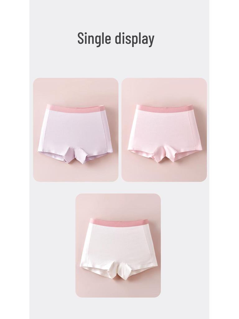 Girls' Seamless Boxer Briefs: Lightweight, Breathable Underwear for Medium & Large Youths