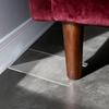 1Set Clear Couch Bed Stopper Wall Spacer 5Mm Ultra-Thin Transparent Furniture Protector for Fire Safety Outlet Space
