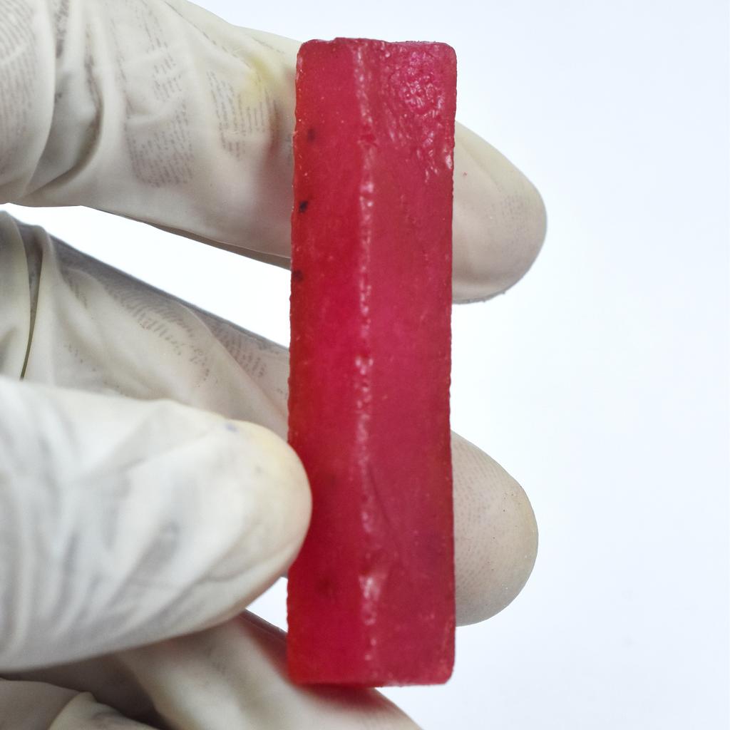 Natural Red Ruby Loose Gemstone 80 ct Uncut Raw Rough for Lapidary and Gem Collections
