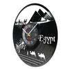 Египетская тема, пирамида, винтажные настенные часы, пустынный мир, Сахара, верблюд, декоративные настенные часы, уникальный подарок для путешествий в Африку