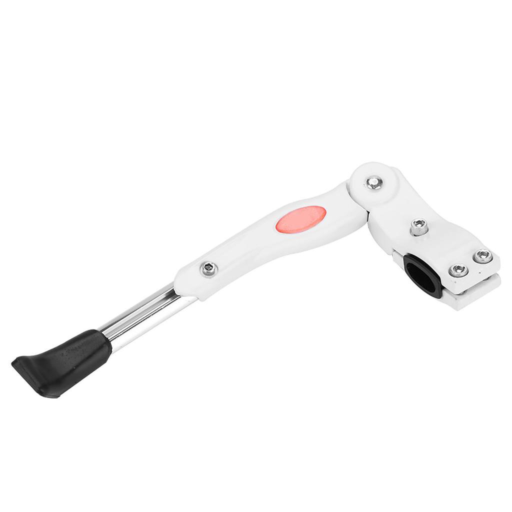 Подножка для велосипеда из белого алюминиевого сплава подходит для 20" 24" 26" (белый)