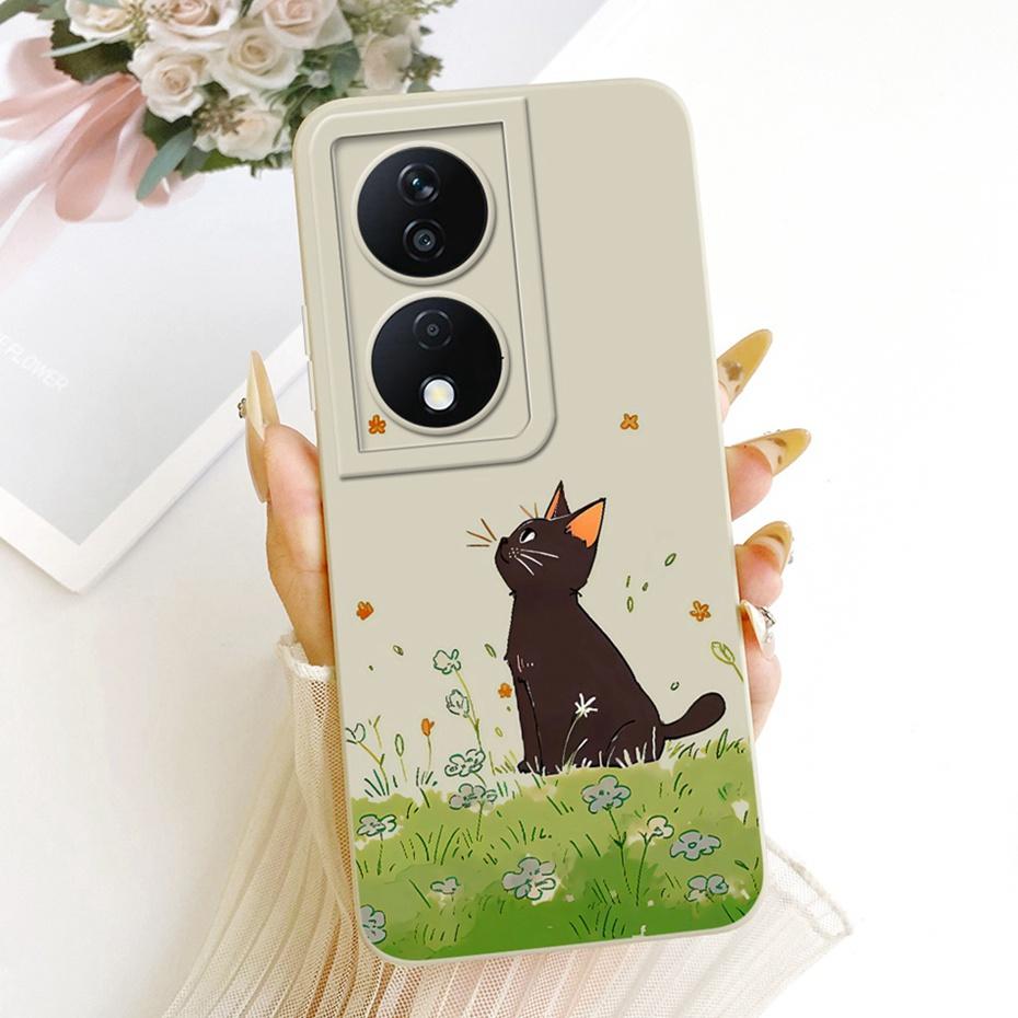 Cute Printed Phone Case For Honor X7b 4G 5G Soft Silicone Shockproof Cases For Honor X7b X 7B CLK-LX2 Covers Bumpers