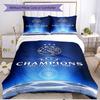 3pcs Duvet Cover Set (1*Duvet Cover + 2*Pillowcase, Without Core), Ajax Print Soft All‑Season Bedding Set, Home Bedroom Decor Gift