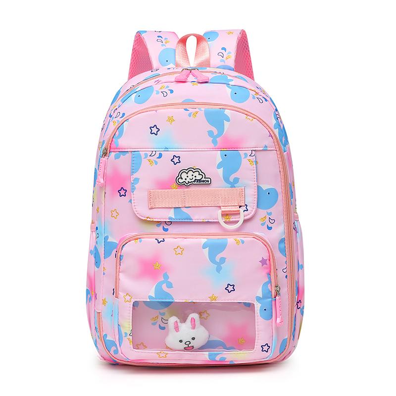 Student Schoolbag Women's Cartoon Backpack Large Capacity Children's Schoolbag