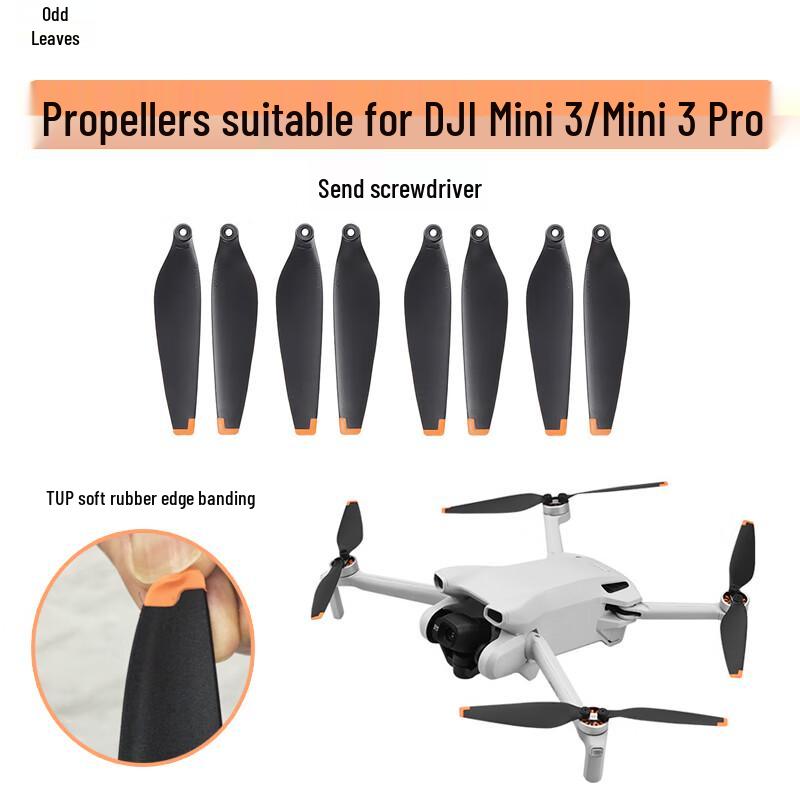 Пропеллеры Qi Ye для дронов DJI Air 2S, Mini 3 Pro, Air 3