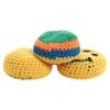3Pcs Random Color Juggling Balls Colorful Woolen Yarn Sandbag Knitted Bean Bags  Kindergarten