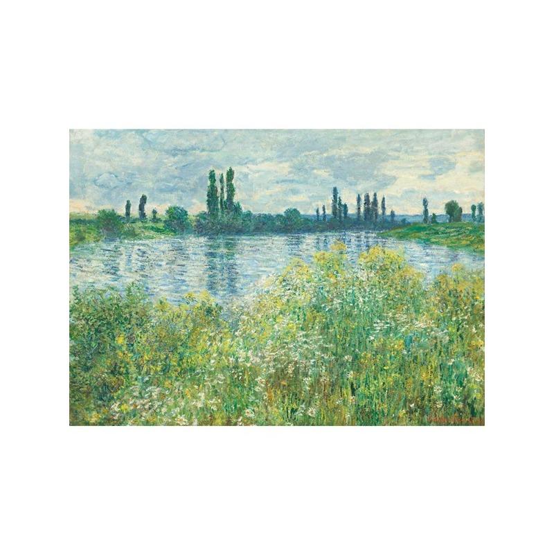 Выставка Клода Моне, художественные плакаты, холст, масляная живопись, сад, лодка, озеро, пейзаж, природный ландшафт, настенная живопись