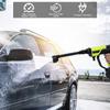Беспроводная мойка высокого давления 21 В, ручная мойка высокого давления с питанием от аккумулятора, портативный очиститель высокого давления с