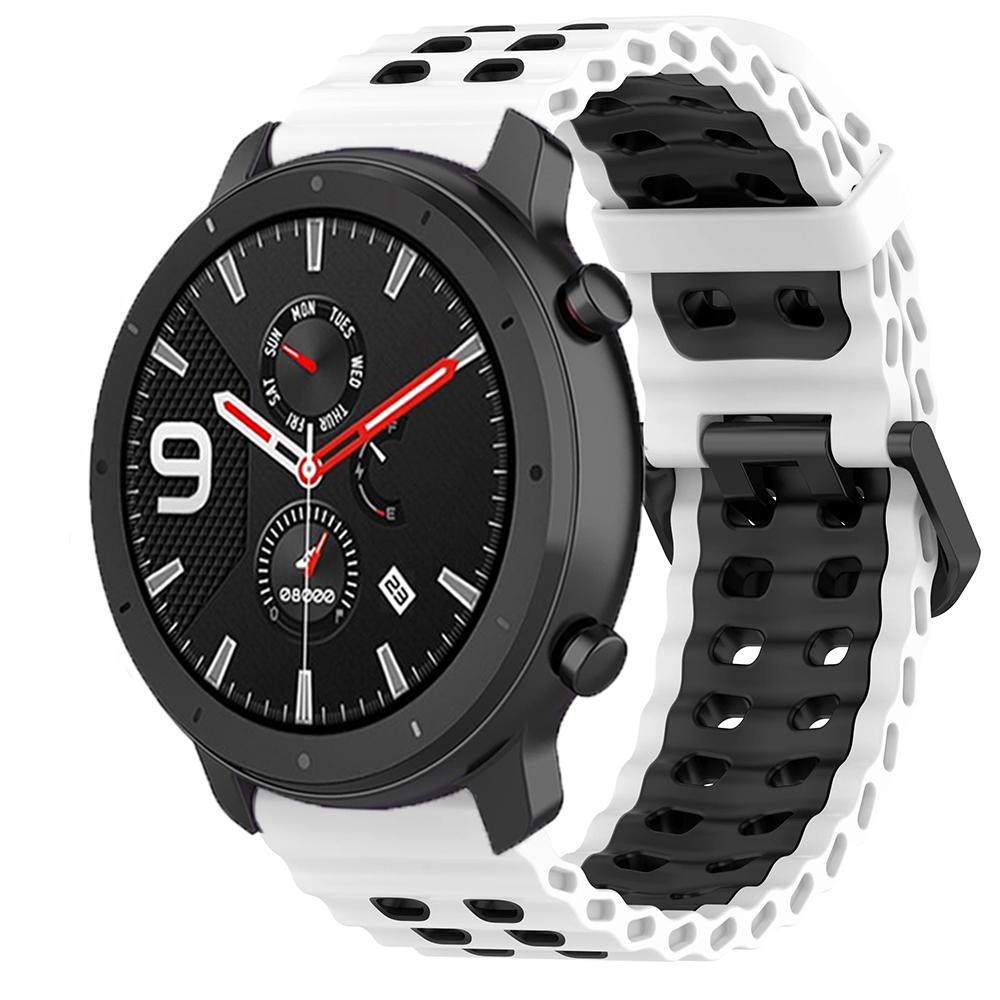 Силиконовый ремешок 22 мм для Amazfit GTR 47 мм/GTR 4 3 Pro/Balance 2 1/Bip 6 5/Stratos 2 3 Браслет для Huawei Watch GT6 5 4 46 мм Ремешок
