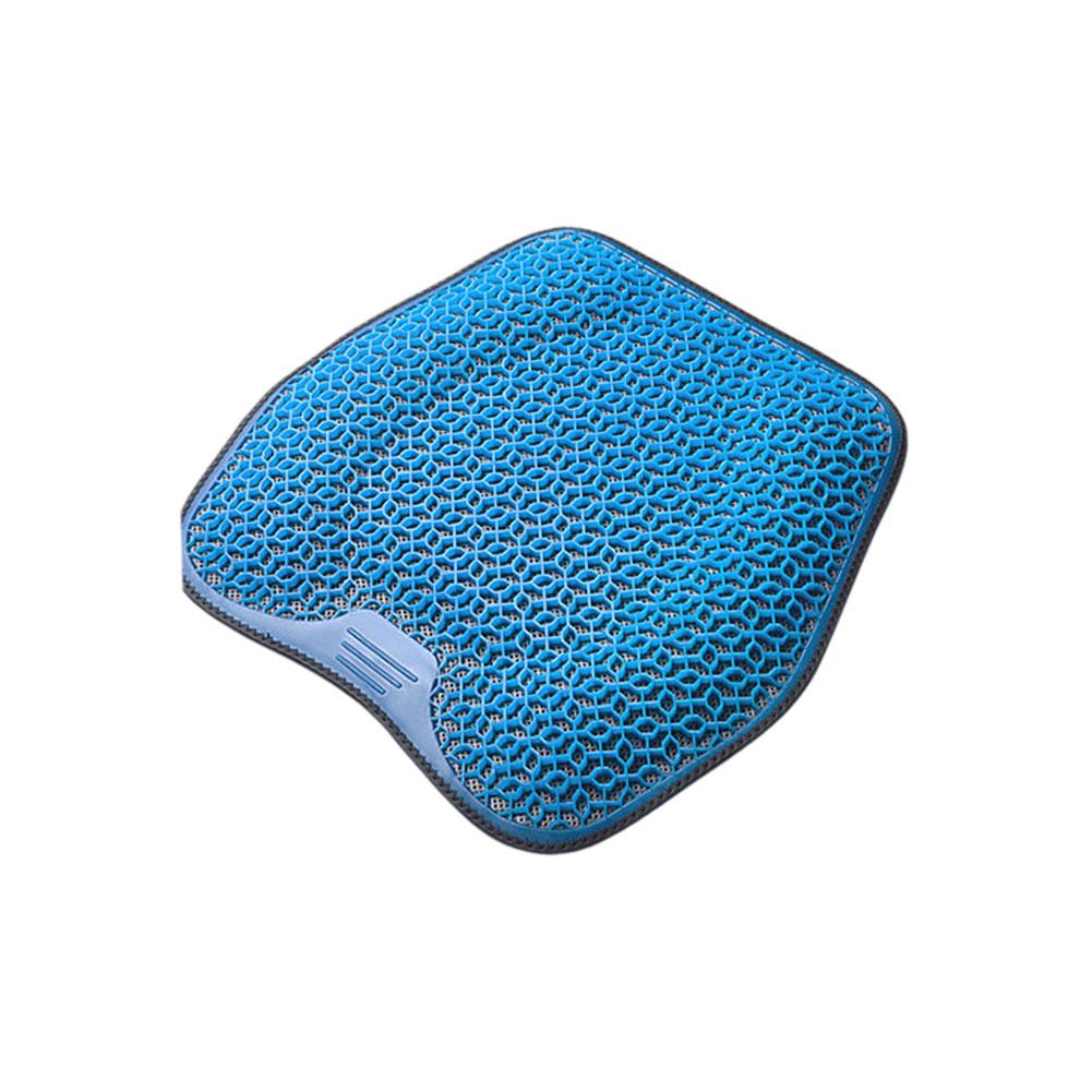 Летняя автомобильная гелевая охлаждающая подушка 3D Honeycomb Cool Office Home Accessories Chair Car Car Подушка силиконовая Q3v9
