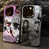 Крутой аниме чехол для телефона N-Nana для IPhone 17 16e 16 15 14 13 12 11 Mini Pro Max X XR XSMAX 8 7 Air Plus Противоударный Матовый Задний Чехол