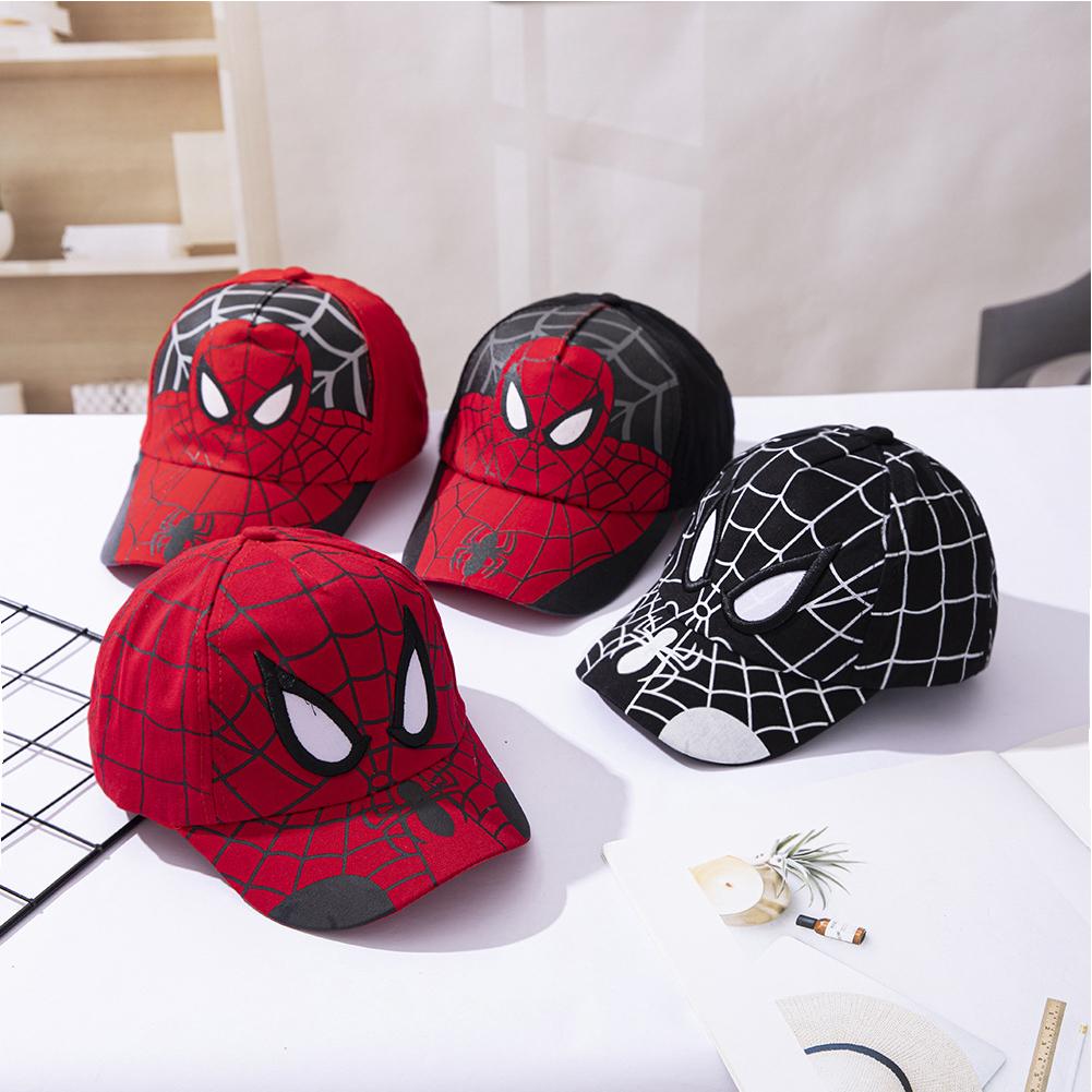 Children's Baseball Cap Cartoon Pattern Canvas Hat For 2-8 Years Old Kids