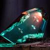 Индивидуальные предметы Смоляная настольная лампа Морская жизнь Летающий дракон Светодиодная ночная лампа Креативная художественная лампа для декора комнаты Зарядка от USB