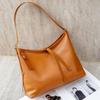 Cowhide Women, Shoulder Messenger Bag, Simple Shopping Fashion Bag, Girls Handbag.