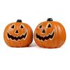 Mini Jack O' Lantern LED Pumpkin Lantern, 7.8", Compatible with Halloween & Desk/Table/Garden Decor