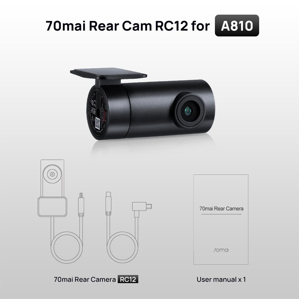 70mai Задняя камера RC06 1080P 130° Угол обзора Камера заднего вида 70mai Dash