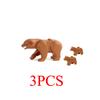Модель зоопарка Африканские слоны Верблюд Олень Крокодил Леопард Животные Строительные блоки Образовательные игры Фигурка Кирпичные игрушки Ребенок B03