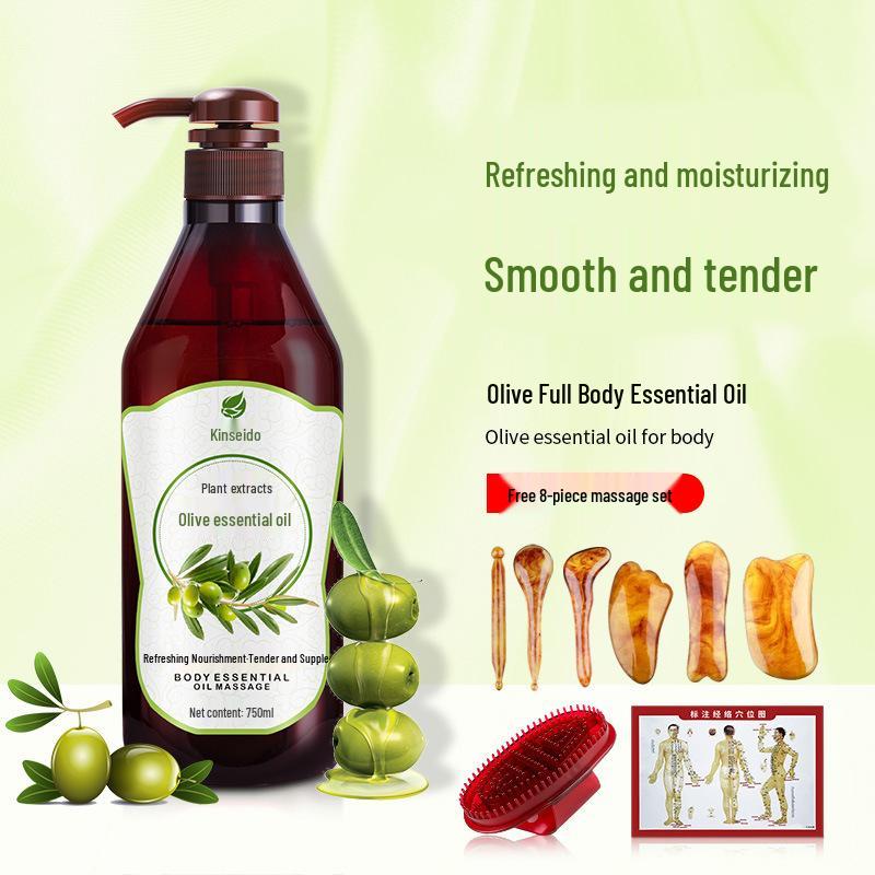 Массажное эфирное масло Роза и Олива - 750 мл Использование в салоне красоты Меридианы, Настоянное на старом имбире