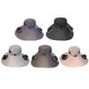 Removable Solar Fan Hat Dual Fan Fishing Bucket Hat Long Endurance Cooling Fisherman Hat  Fishing