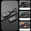 For VOLKSWAGEN VW Zinc Alloy Leather Car Flip Key Case Cover Protection Shell Bag Fob for VW Volkswagen Polo Tiguan Passat Golf