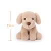 Apricot Lamb Damien the Gentle Puppy Plush Toy for Soft and Fluffy Damien the Gentle Puppy for Girls and 15cm Children, Cute, Boys,