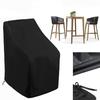 Waterproof Chair Cover Swivel Lounge Chair Dust Cover Heavy Duty Patio Furniture Cover for Outdoor Garden