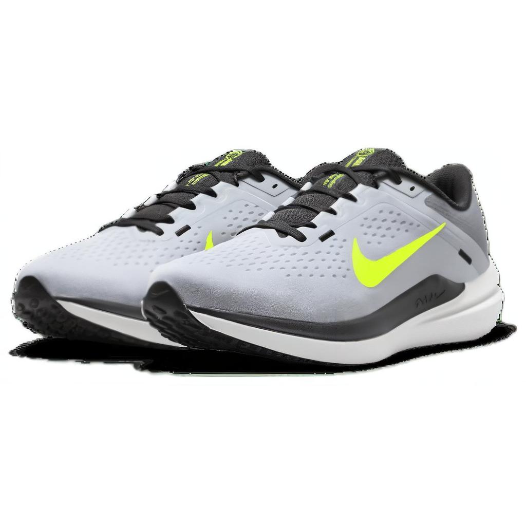 Nike Air Winflo 10 Wolf Grey Volt Мужские кроссовки Дымчато-серый Черный DV4022-007