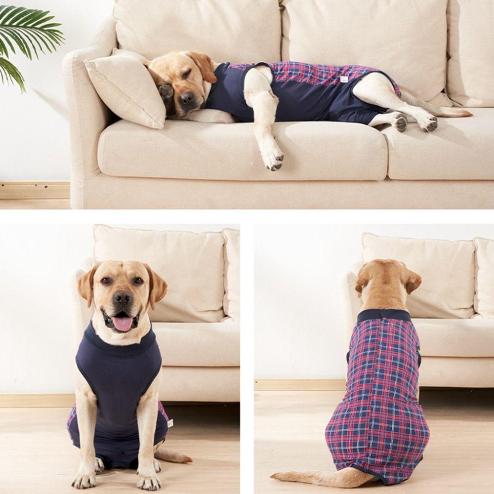 Эластичный боди для восстановления собак, мягкая защитная одежда для собак, боди для отлучения собак от груди для домашних животных