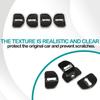 Car Door Lock Latches Cover Protector Compatible with Ineos Grenadier 2020-2024 Stainless Steel Car Door Latch Covers Protection Decoration Car
