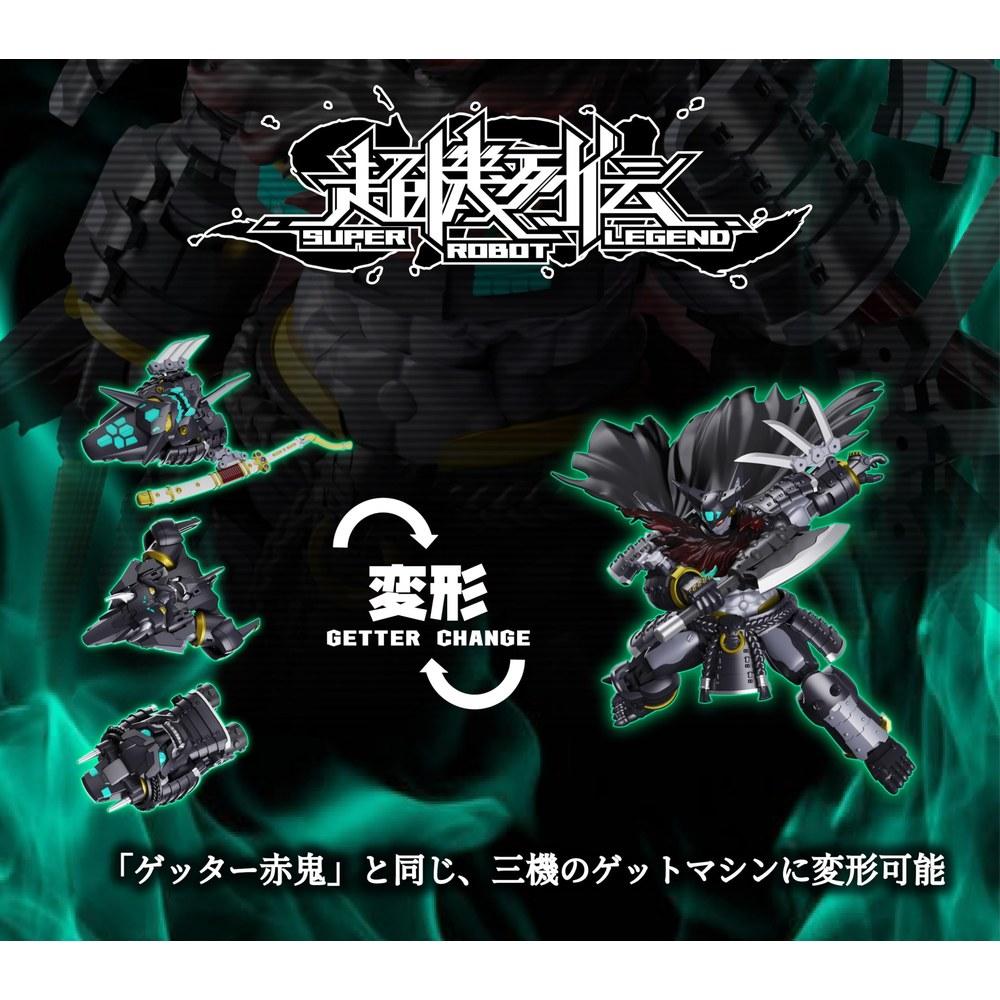 ToyBase Steel Romance Manufacturing Super Mechanical Legend SRL-02 Геттер Сироки Подвижная Фигурка Действия Раскрашенный Готовый Продукт Супер Робот 13,5 см
