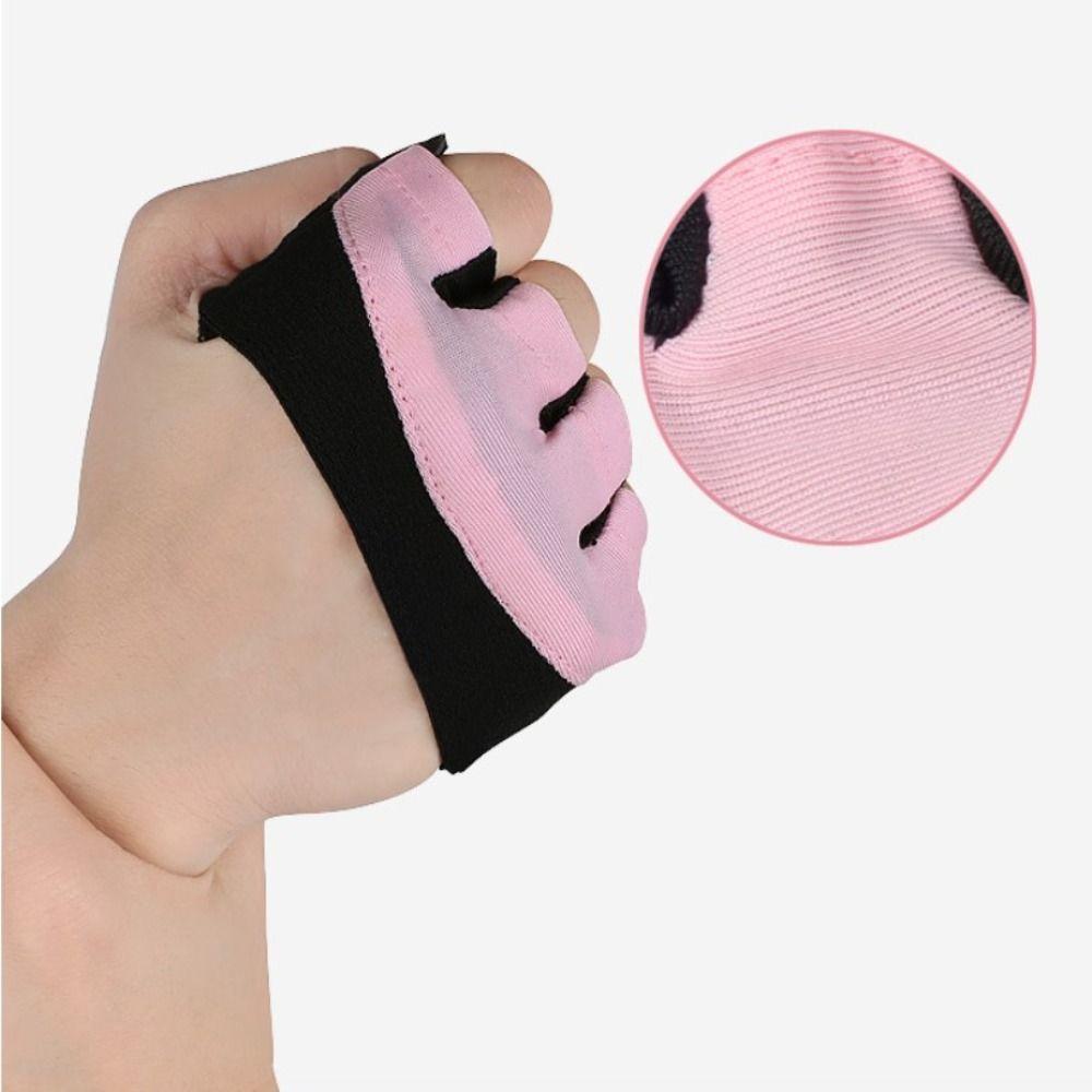 Non-Slip Half Finger Gloves Thickened Barbell Short Gloves New Mittens  Men Women