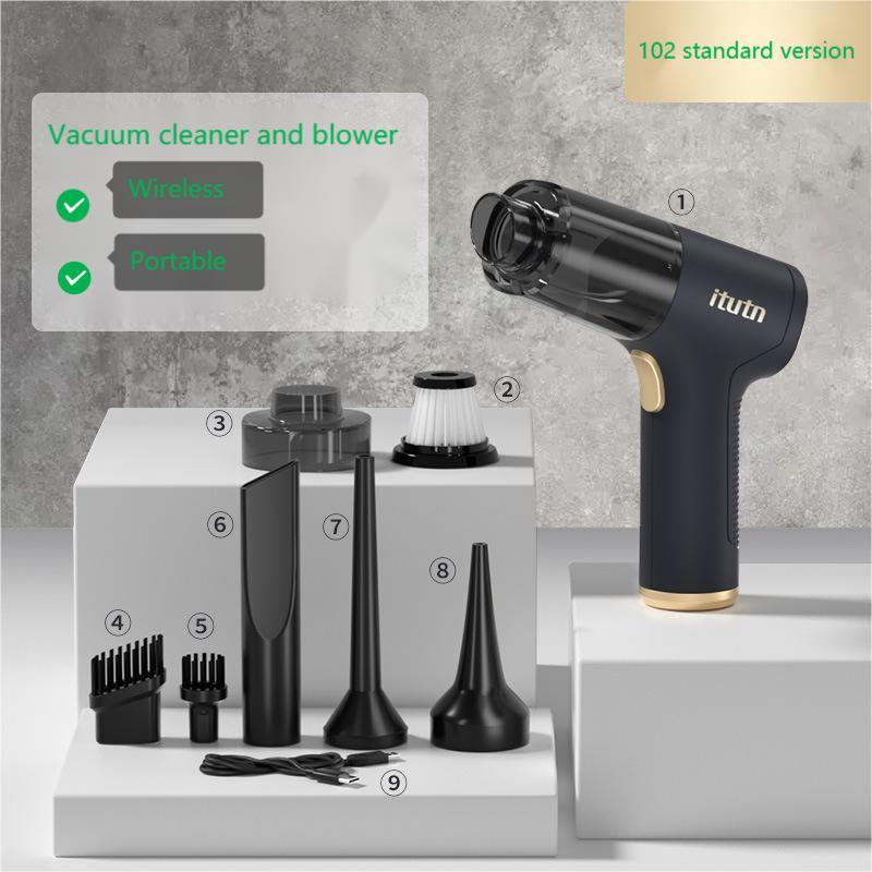 Ручной пылесос Беспроводной автомобильный пылесос Беспроводной бытовой пылесос Бытовой вентилятор Беспроводной бытовой вентилятор