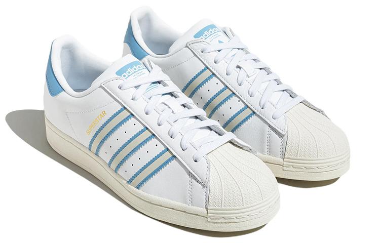 Superstar Adidas Originals 'Белый Голубой' GX9876